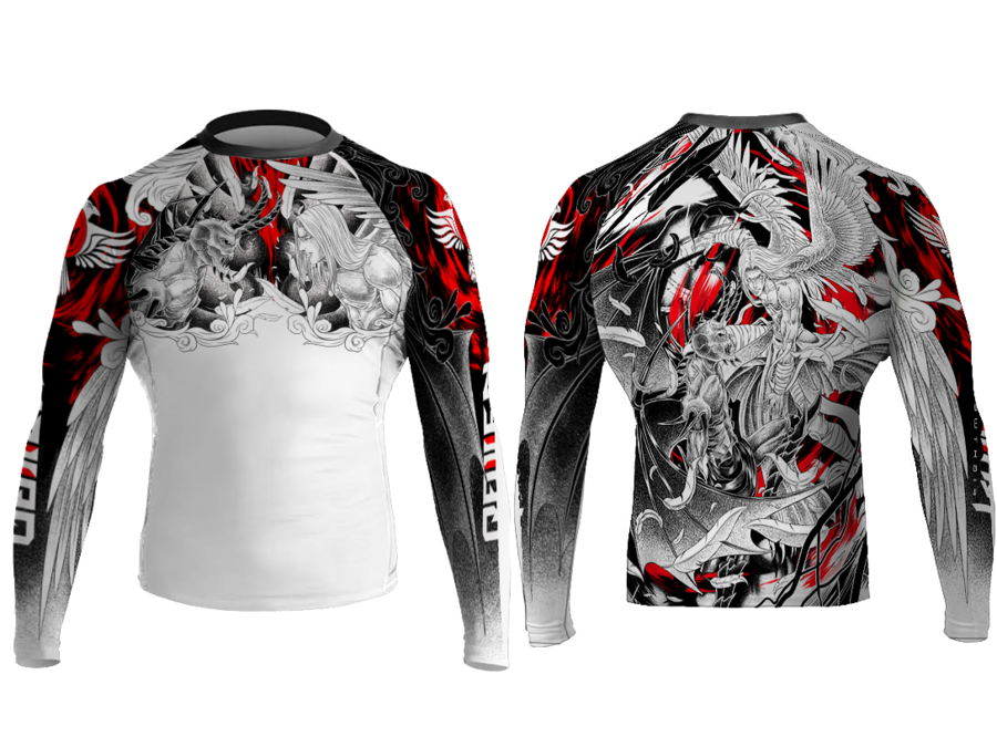 Heaven and Hell Rash Guard