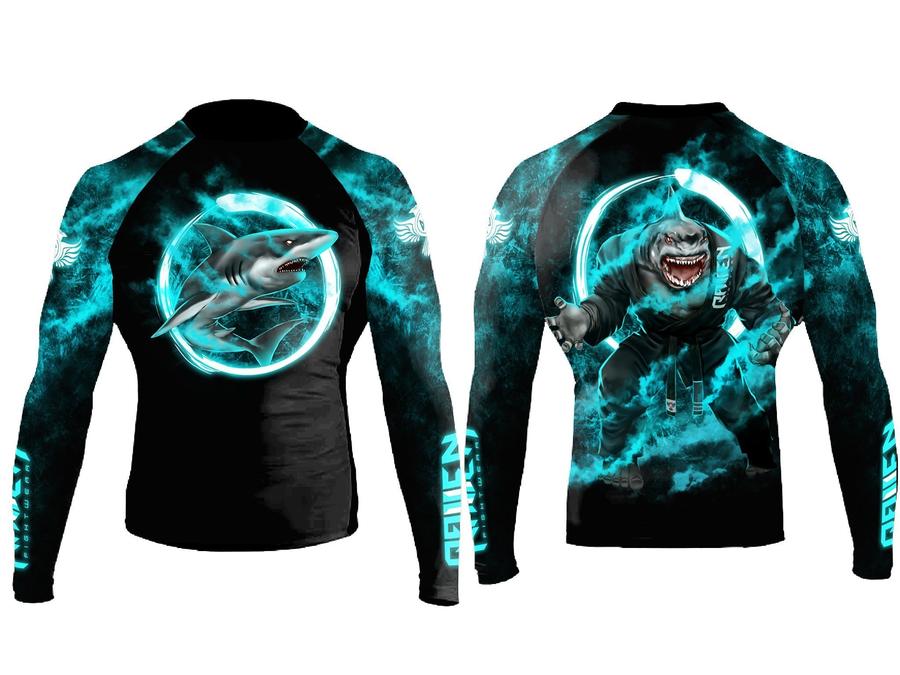 Masters of Jiu Jitsu Junior Rash Guard - Great White