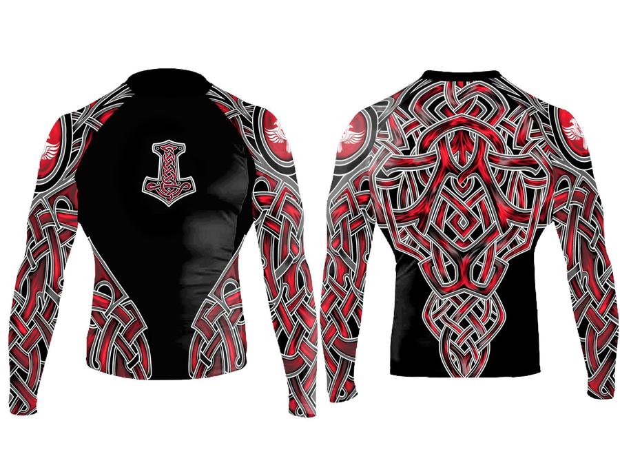 Nordic 2.0 Junior Rash Guard - Red