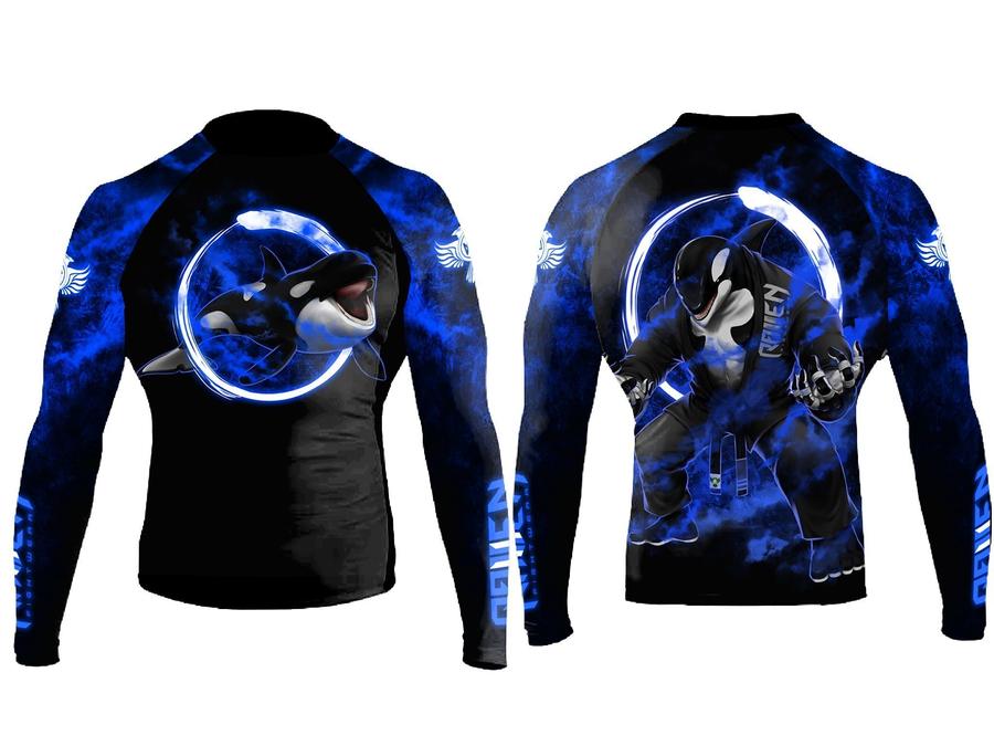 Masters of Jiu Jitsu Junior Rash Guard - Orca