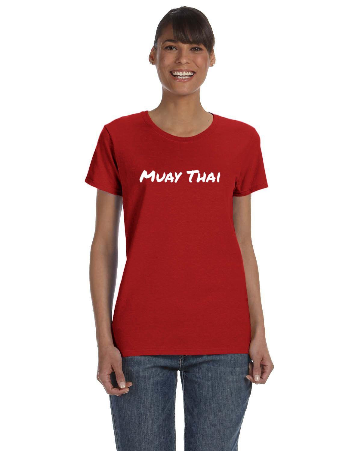 Muay Thai Womens T-Shirt