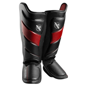 T3 Striking Shin Guards - Black/Red