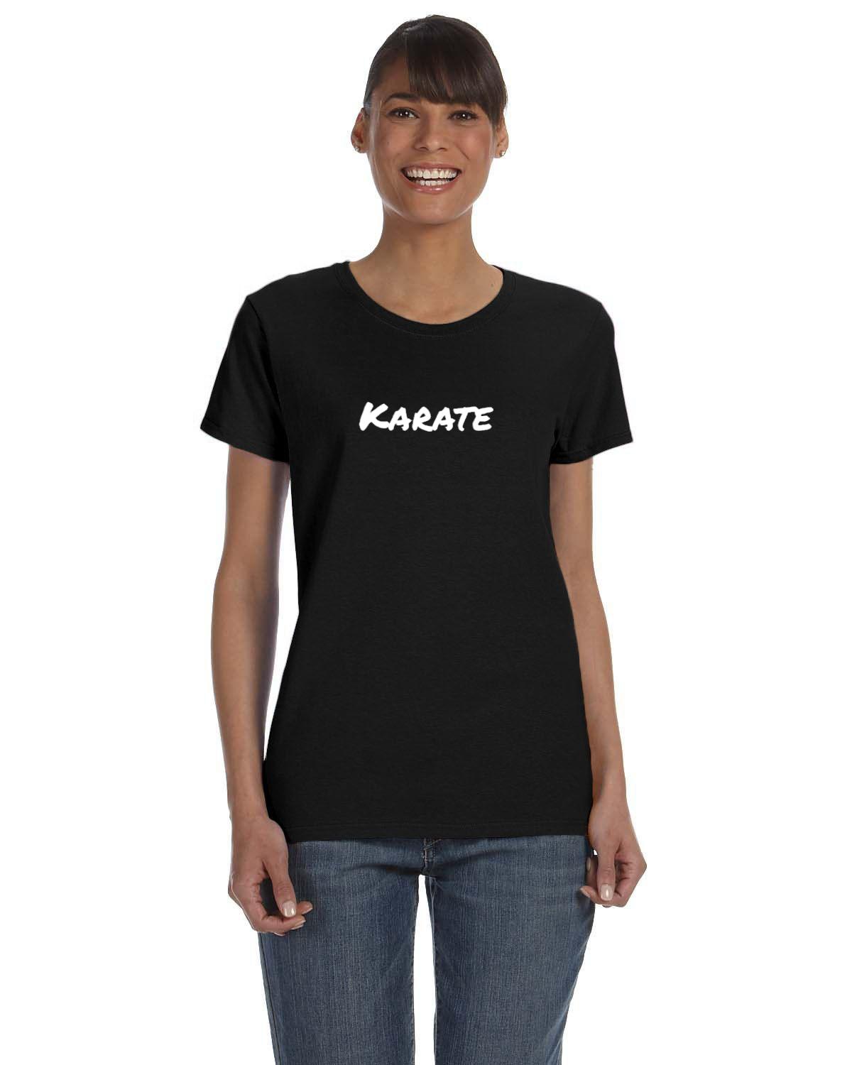 Karate Womens T-Shirt