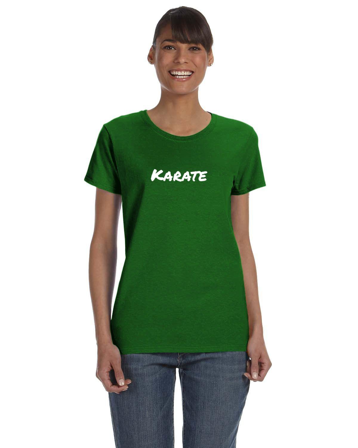 Karate Womens T-Shirt